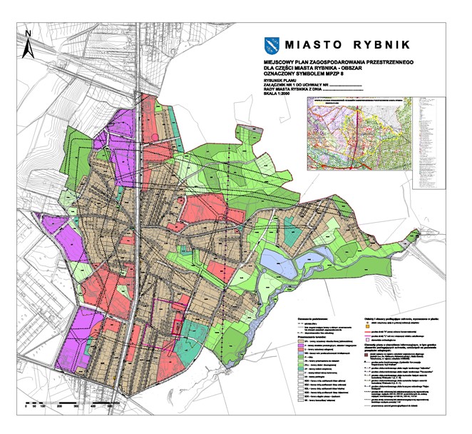 Miejscowy Plan Zagospodarowania Przestrzennego miasta Rybnik